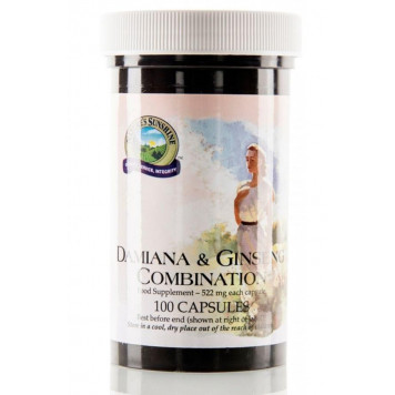 Damiana & Ginseng Combination NSP (100 Kapseln) Nahrungsergänzungsmittel