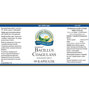 Bacillus coagulans NSP (90 Kapseln)