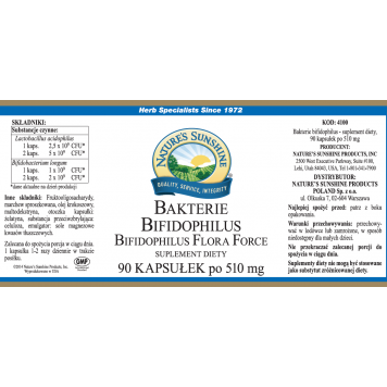 Bifidophilus Flora Force NSP